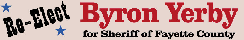 Re-Elect Byron Yerby for Sheriff