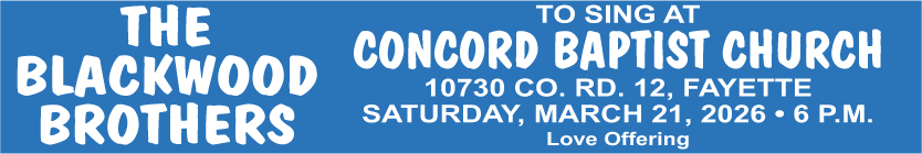 Concord Baptist Church singing