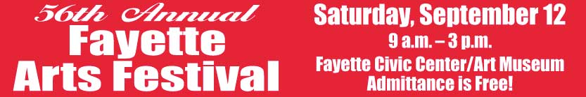 56th Annual Fayette Arts Festival