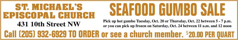 St. Michael's Seafood Gumbo Sale