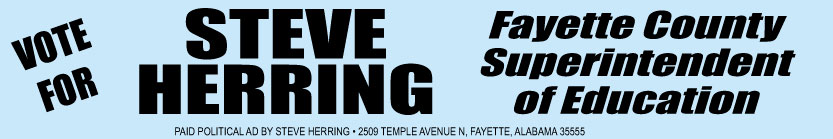Steve Herring candidate for Superintendent