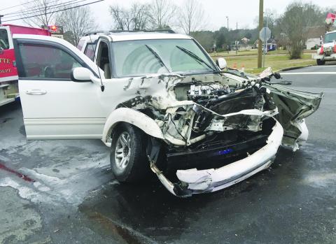 Pictured is the 2004 Toyota Sequoia involved in the accident.