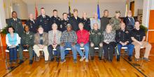 This group of veterans attended the Veterans’ Day Program at Fayette Middle School on Nov. 8.